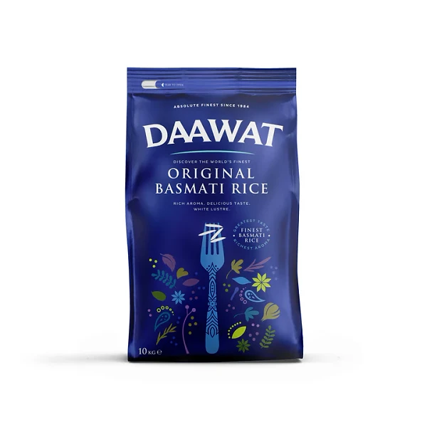 DAAWAT ORIGINAL BASMATI RICE 10KG PM-£17.99