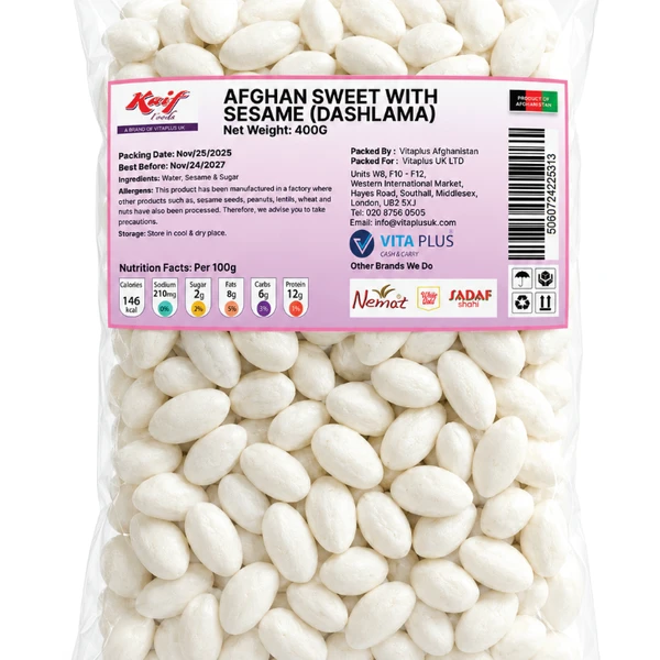 KAIF DASHLAMA SESAME  AFGHAN 400G (UNIT)