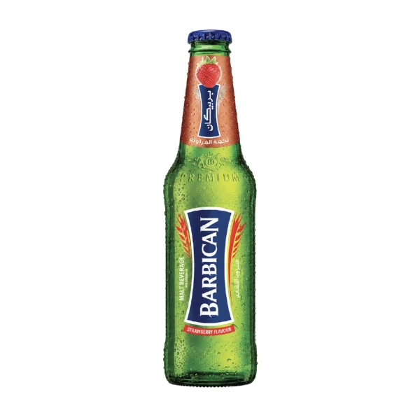 BARBICAN STRAWBERRY DRINK (GLASS BOTTLE) 24X330ML - (V20)