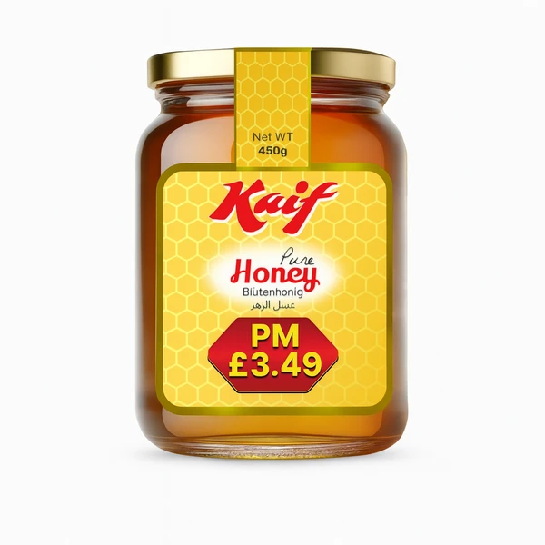KAIF PURE BLOSSOM HONEY 12X450GM PM-£3.49