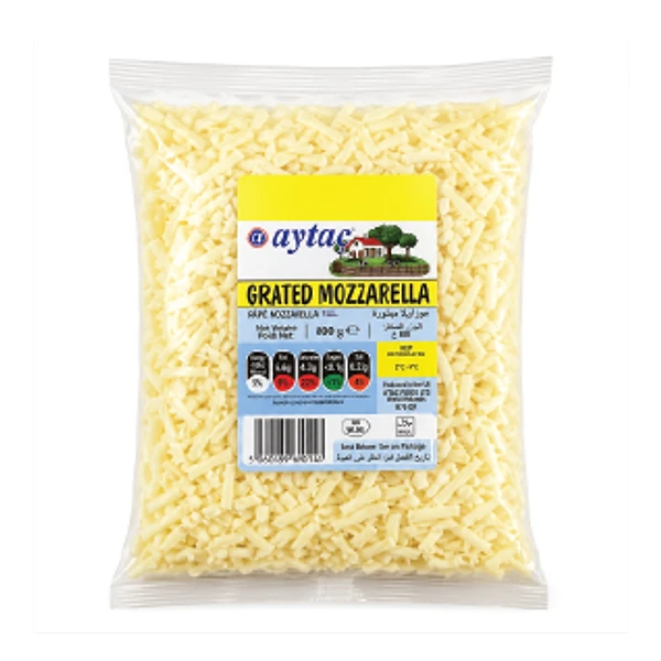 AYTAC GRATED MOZZARELLA CHEDDAR CHESSE 5X170GM