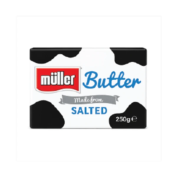 MULLER SALTED BUTTER  20X250GM