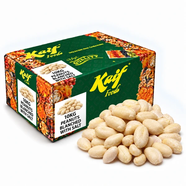 KAIF PEANUTS BLANCHED WITH SALT 10KG