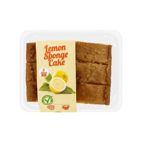 GIMAR LEMON SPONGE CAKE 4X360GM