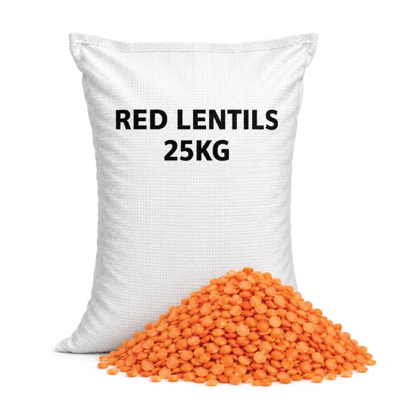 RED LENTILS 25KG