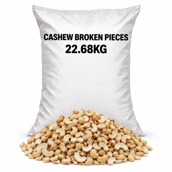 CASHEW BROKEN PIECES 22.68KG 