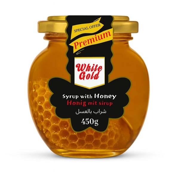 WHITE GOLD HONEY COMB 12X450GM PM-£2.99        
