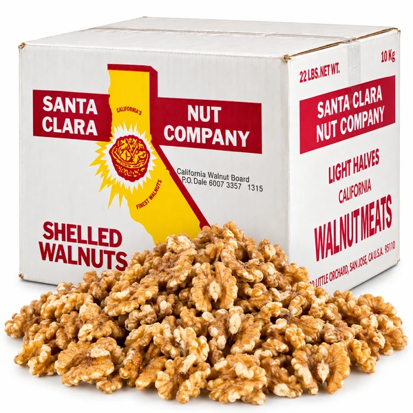 SANTA CLARA  WALNUTS HALVES (USA) 10KG 