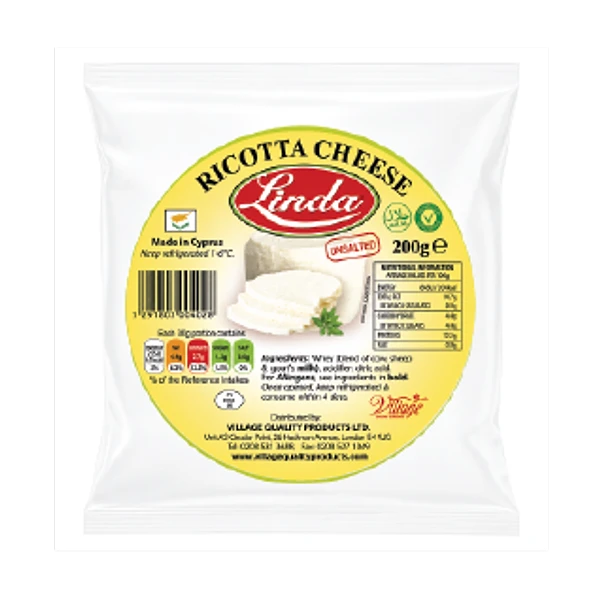 LINDA RICOTTA CHEESE 200GM