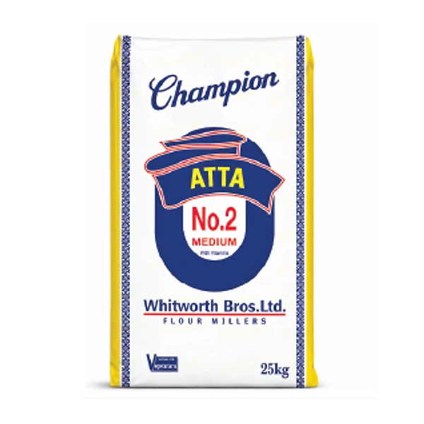 CHAMPION ATTA NO.2 MEDIUM 25KG