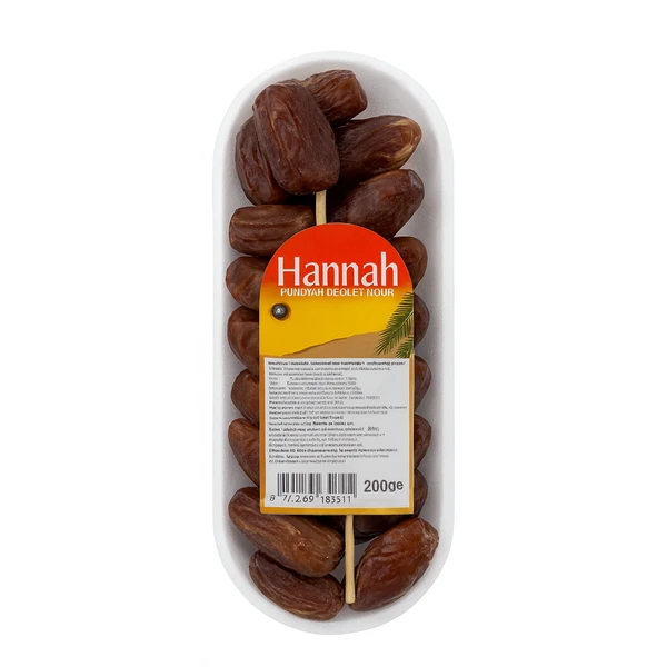 HANNAH TUNISIAN DATES 25X200GM 
