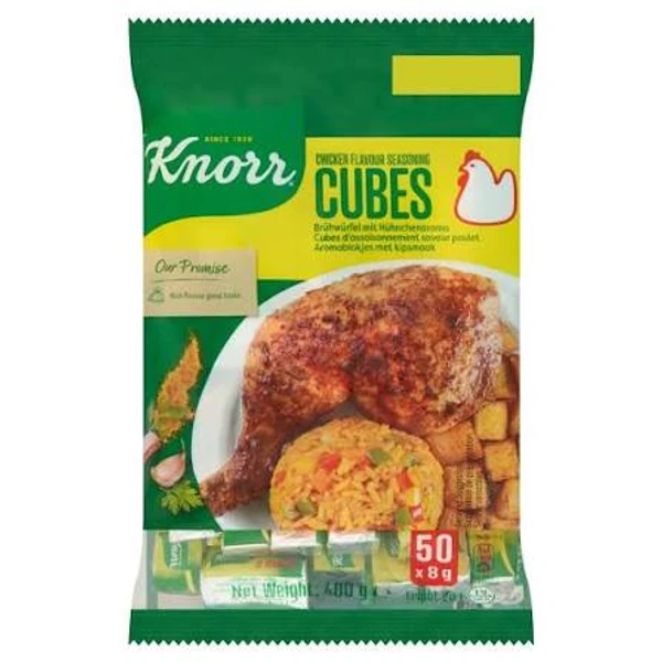 KNORR CHICKEN SEASONING CUBES 14X50X8GM