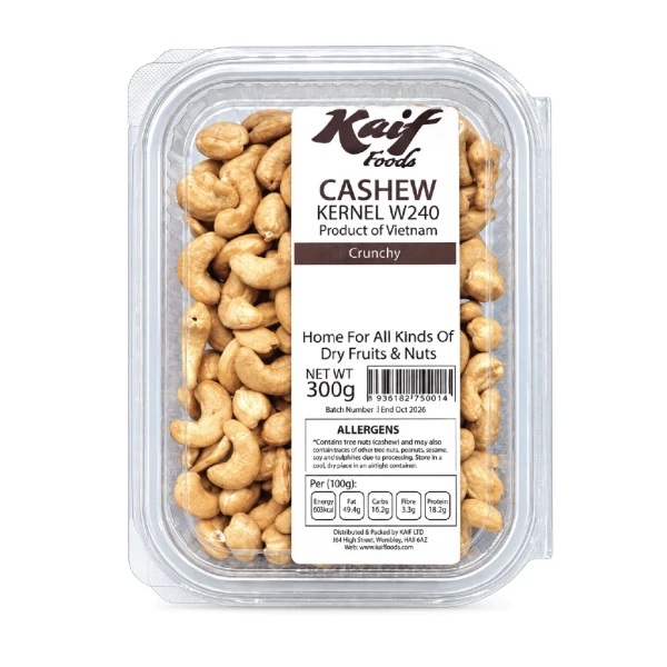 KAIF CASHEWS (WW320) 300GM