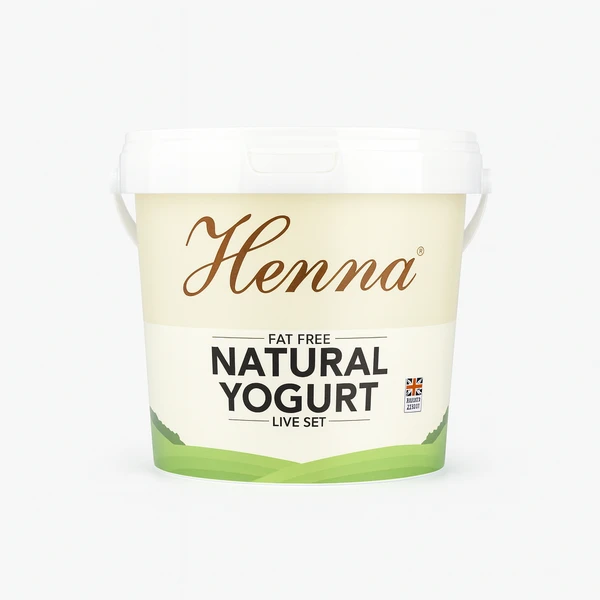 HENNA FAT FREE YOGURT 6X1KG