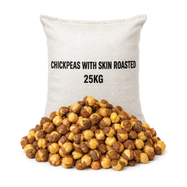 CHICKPEAS WITH SKIN ROASTED 25KG