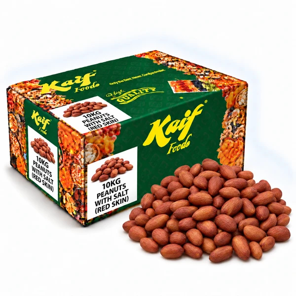 KAIF PEANUTS WITH SALT (RED SKIN)10KG