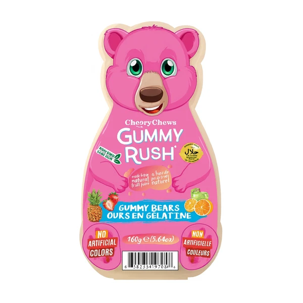 GUMMY RUSH  OURSGELATINE 24X160GM (CASE)