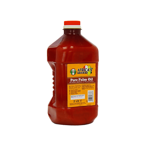 AFRICA FINEST PURE PALM OIL 6X2LTR (DISC)