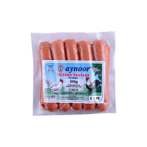 AYNOOR CHICKEN SAUSAGES 300GM