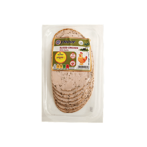 AYNOOR SLICED CHICKEN HERBS 130GM
