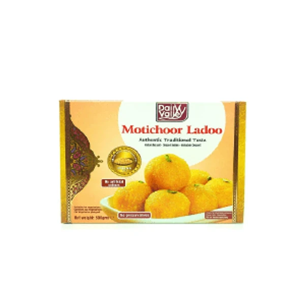 HAPPY HALWAI MOTICHOOR LADOO 500GM