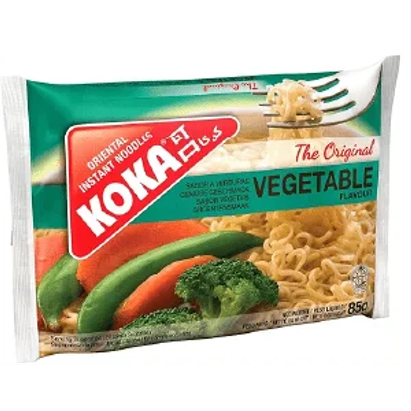 KOKA VEGETABLE FLAVOUR INSTANT NOODLES 30X85GM