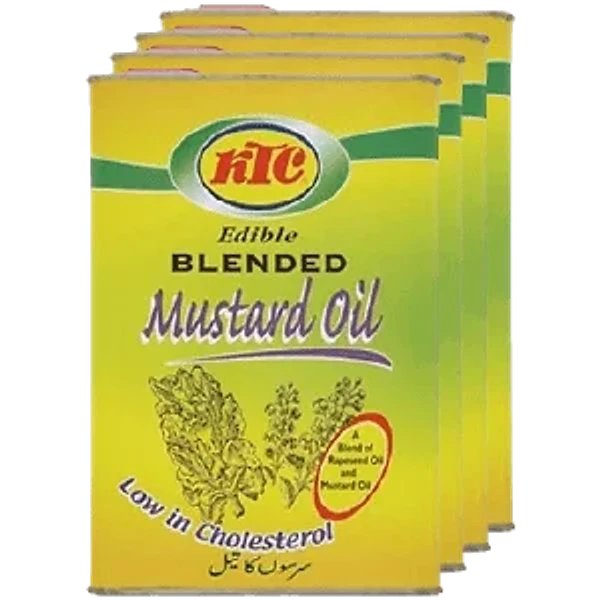 KTC EDIBLE MUSTARD OIL 4LTR (UNIT)