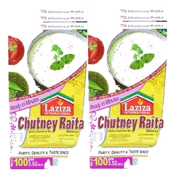 LAZIZA CHUTNEY RAITA 6X100G
