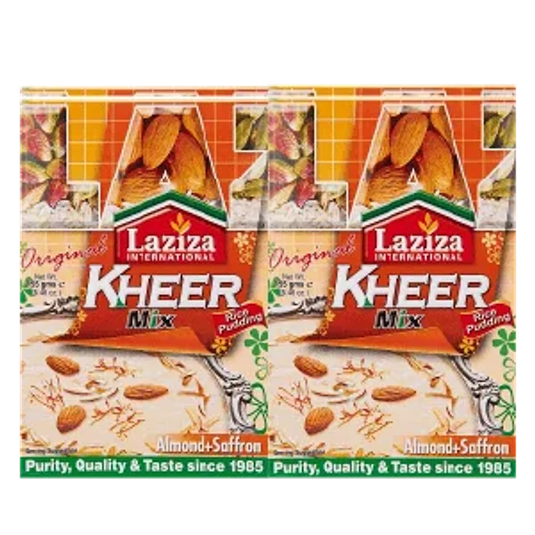 LAZIZA KHEER STANDARD DESSERT MIX 6X155GM
