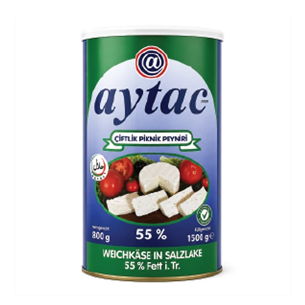 AYTAC 55% CHEESE 6X800GM