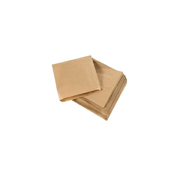 PURE BROWN KRAFT PAPER BAGS 10 X 10" 1000PC - (V20)