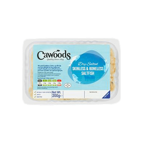 CAWOODS SALTFISH 10X250GM