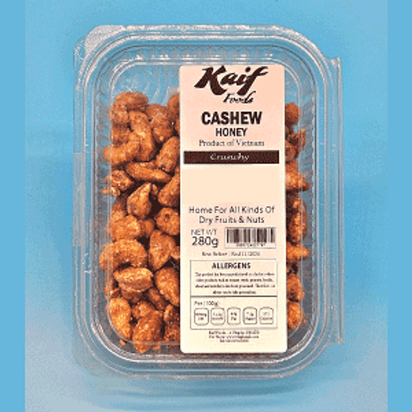 KAIF CASHEWS WITH HONEY 280GM