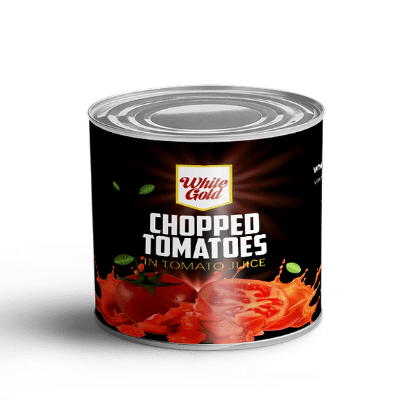 WHITE GOLD CHOPPED TOMATO 6X2.55KG