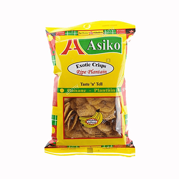 ASIKO EXOTIC SALTED CRISPS 24X75GM