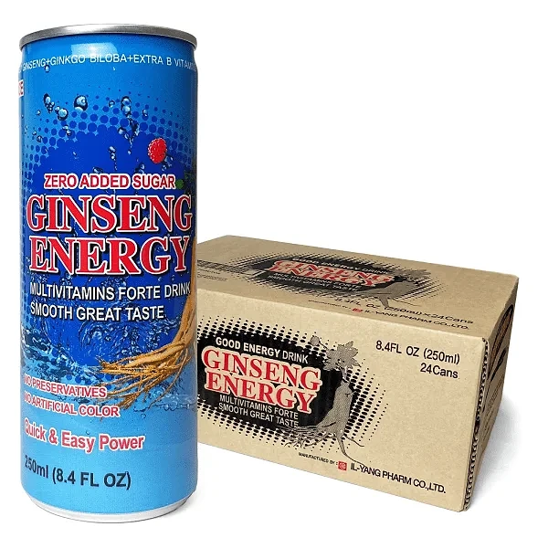 GINSENG ENERGY DRINK 24X250ML - (V20)