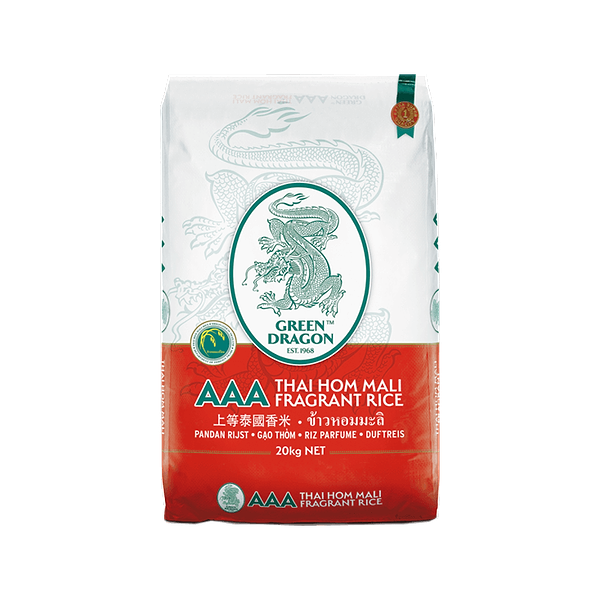 GREEN DRAGON AAA THAI JASMINE RICE 20KG