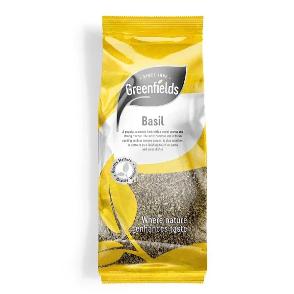 GREEN FIELDS BASIL SEEDS 8X50GM (DISC)