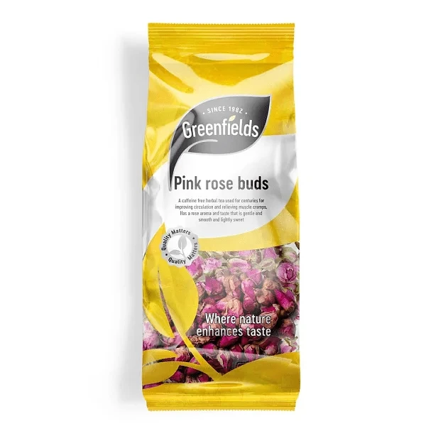 GREEN FIELDS PINK ROSE BUDS 8X35GM