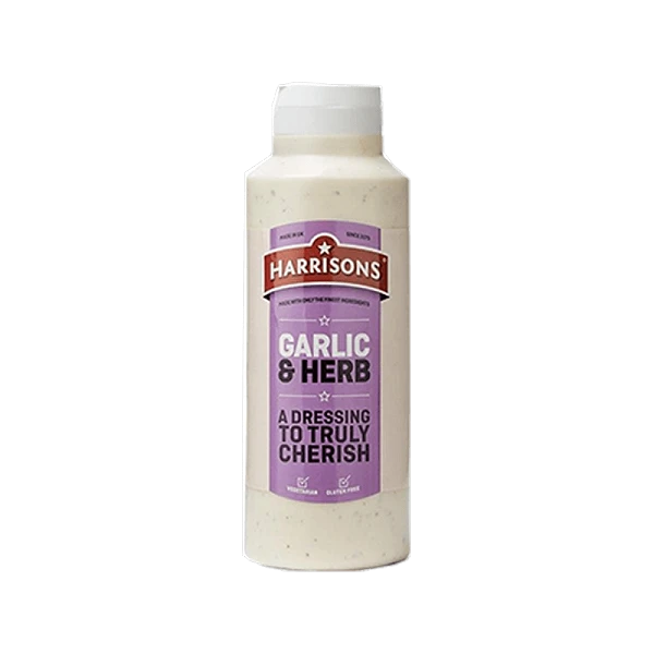 HARRISONS GARLIC & HERBS SAUCE 6X1LTR