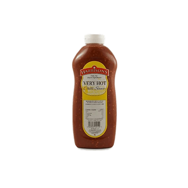 HARRISONS VERY HOT CHILLI SAUCE 6X1LTR