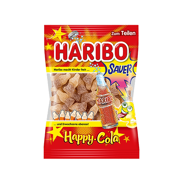 HARIBO SOUR COLA (BLUE) 24X100GM - (V20)
