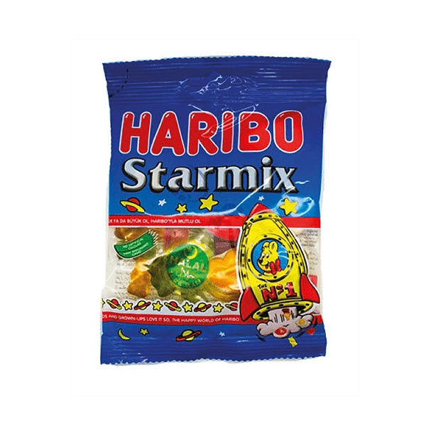 HARIBO STARMIX (BLUE) 24x 80GM  - (V20)