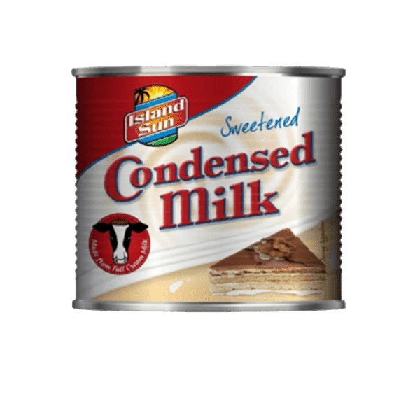 ISLAND SUN CONDENSED MILK 12X397GM PM-£1.59