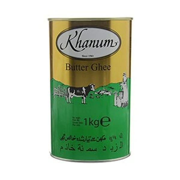 KHANUM BUTTER GHEE 12X1KG