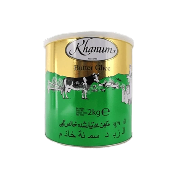 KHANUM BUTTER GHEE 6X2KG