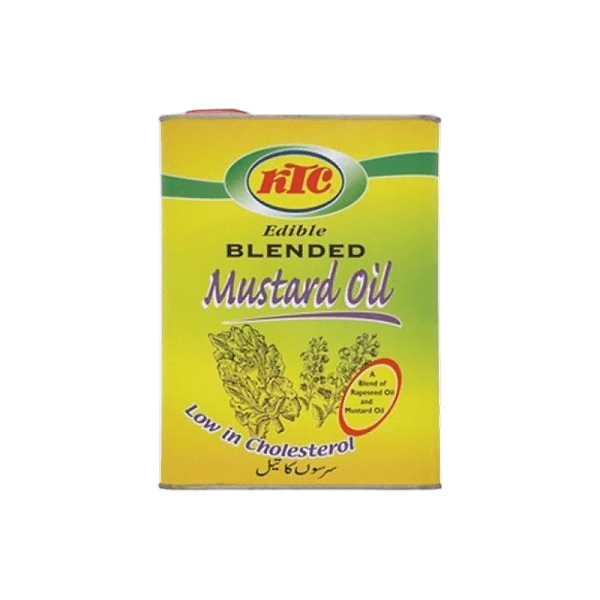 KTC EDIBLE MUSTARD OIL 6X1LTR