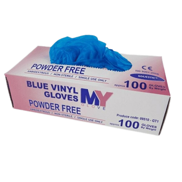 MAJESTIC VINYL EXTRA LARGE GLOVES 10X100PC - (V20)