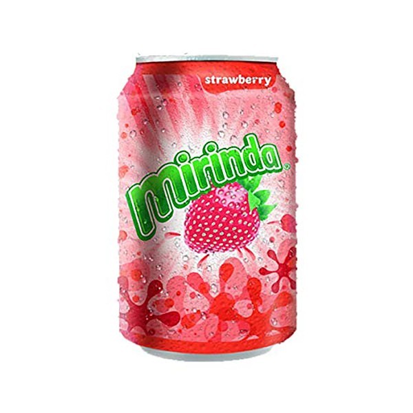 MIRINDA STRAWBERRY (CAN) 24X330ML - (V20)