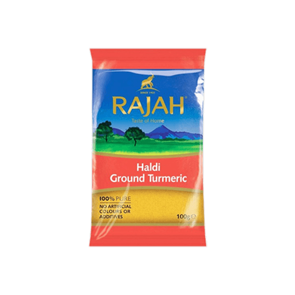 RAJAH HALDI (TURMERIC) POWDER 10X100GM